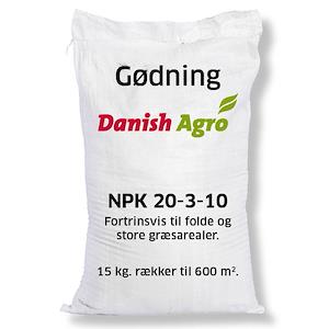 Premium Græsgødning NPK 20-3-10, kg.
