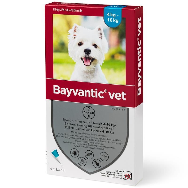 Uafhængighed forvisning Gentagen Bayvantic hund 4-10 kg.