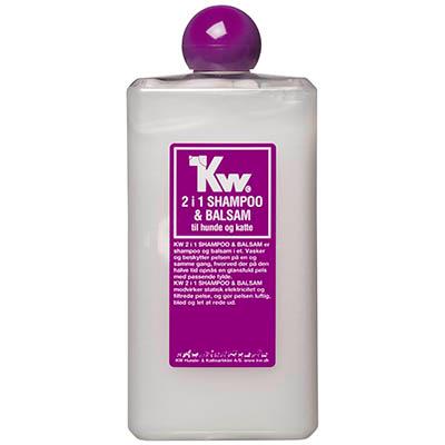i aften Forskellige anbefale KW 2 i 1 - Shampoo og balsam 500 ml.